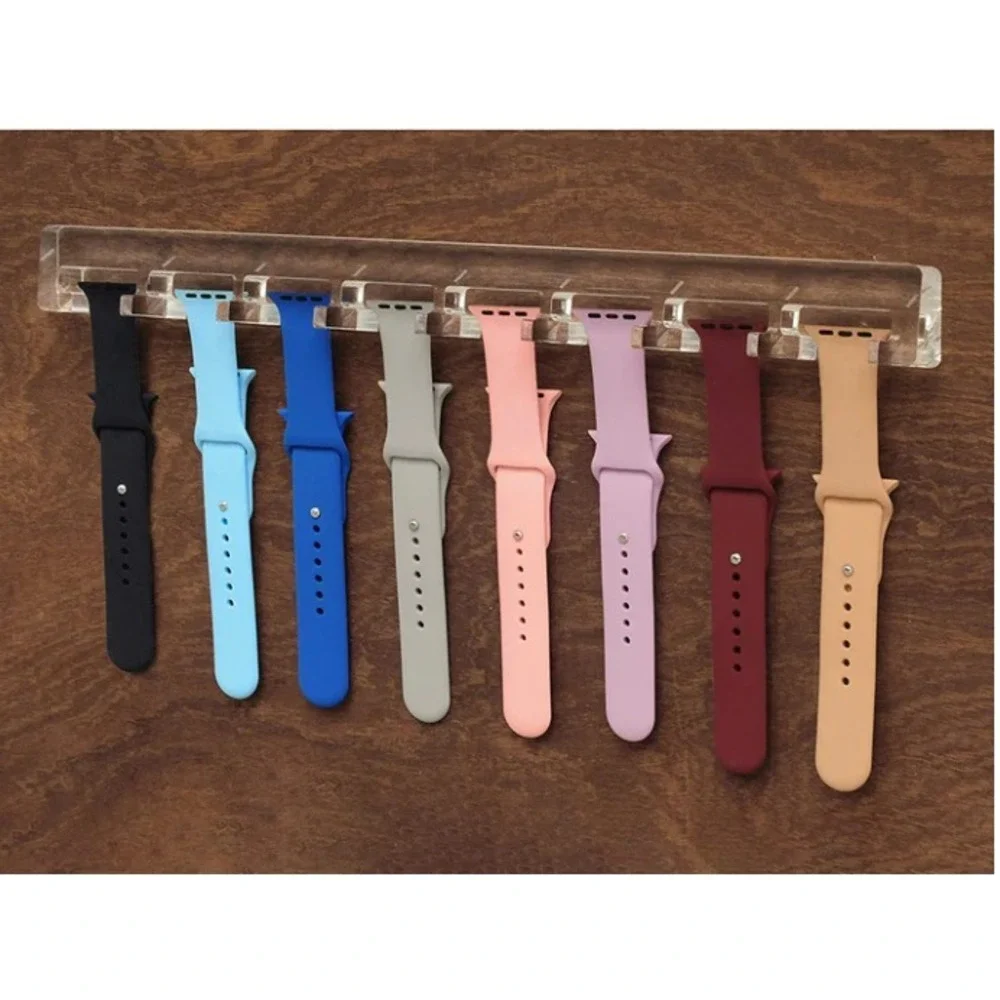 Acrylic Clear Smart Watch Bands Organizer Display Holder Rack Jerever Wall Mount